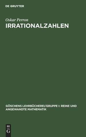 Irrationalzahlen de Oskar Perron