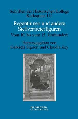 Regentinnen und andere Stellvertreterfiguren de Gabriela Signori