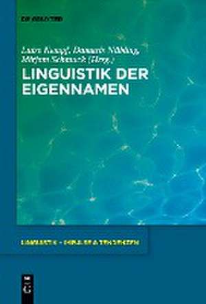 Linguistik der Eigennamen de Luise Kempf