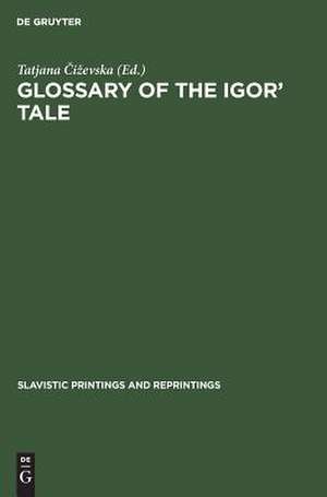 Glossary of the Igor' Tale de Tatjana izevska