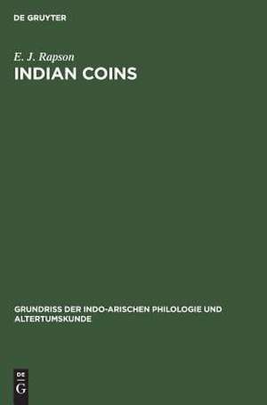 Indian coins de E. J. Rapson