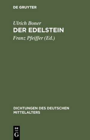 Der Edelstein de Ulrich Boner