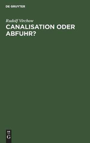 Canalisation oder Abfuhr?: eine hygienische Studie de Rudolf Virchow