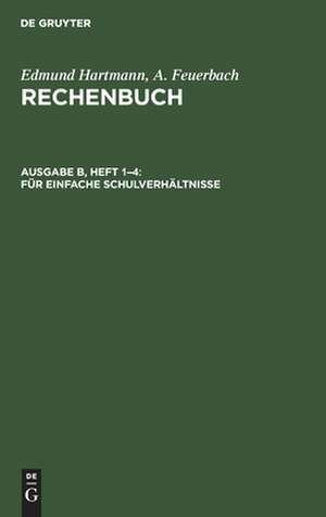 Für einfache Schulverhältnisse de Edmund Hartmann