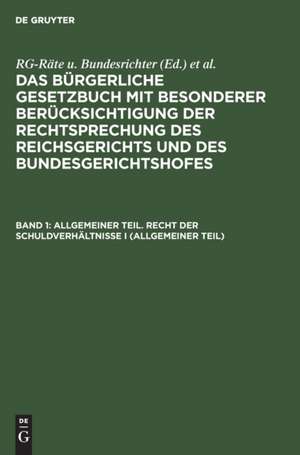 Allgemeiner Teil. Recht der Schuldverhältnisse I (Allgemeiner Teil) de Bessau