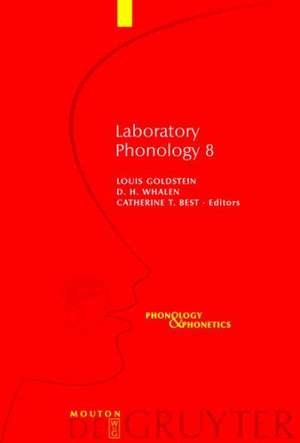 Laboratory Phonology 8 de Louis Goldstein