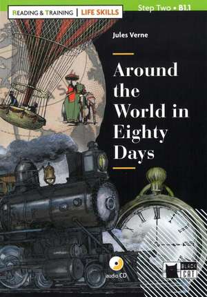 Around the World in Eighty Days. Buch + Audio-CD de Jules Verne