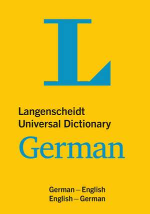 Langenscheidt Universal Dictionary German de Redaktion Langenscheidt