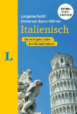 Langenscheidt Universal-Sprachführer Italienisch - Buch inklusive E-Book zum Thema "Essen & Trinken" de Redaktion Langenscheidt