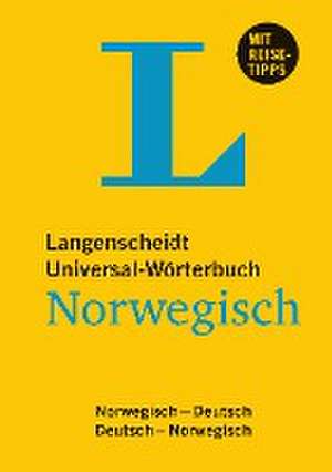 Langenscheidt Universal-Wörterbuch Norwegisch - mit Tipps für die Reise de Redaktion Langenscheidt