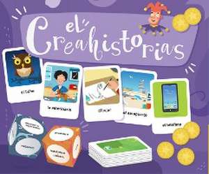 El Creahistorias. Gamebox mit 132 Karten + Download