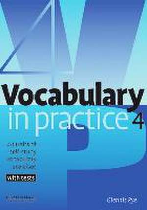 Vocabulary in Practice 4 de Glennis Pye