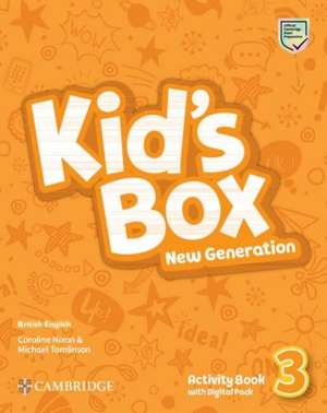 Kid's Box New Generation. Level 3. Activity Book with Digital Pack de Caroline Nixon