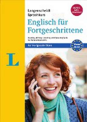 Langenscheidt Sprachkurs Englisch für Fortgeschrittene - Sprachkurs mit 4 Büchern und 2 MP3-CDs de Naomi Styles