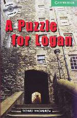 A Puzzle for Logan. Buch und CD de Richard MacAndrew