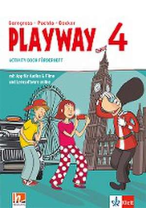 Playway 4. Ab Klasse 3. Activity Book Förderheft mit Lernsoftware online Klasse 4. Ausgabe für Nordrhein-Westfalen