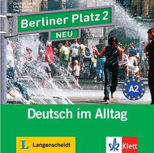 Berliner Platz 2 NEU - 2 Audio-CDs zum Lehrbuchteil de Christiane Lemcke