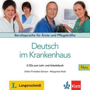 Deutsch im Krankenhaus Neu - 2 Audio-CDs de Margret Rodi