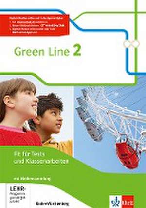 Green Line. Fit für Tests und Klassenarbeiten, Arbeitsheft mit Lösungsheft und Mediensammlung 6. Klasse. Ausgabe Baden-Württemberg ab 2016