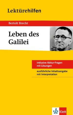 Bertolt Brecht "Leben des Galilei" de Karl-Heinz Hahnengress