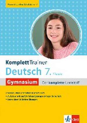 Klett KomplettTrainer Gymnasium Deutsch 7. Klasse