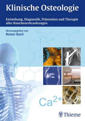 Klinische Osteologie de Reiner Bartl