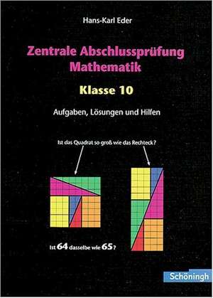 Zentrale Abschlussprüfung Mathematik Klasse 10