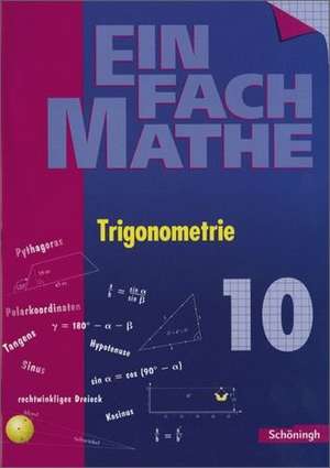 EinFach Mathe. Trigonometrie de Jürgen Thomann