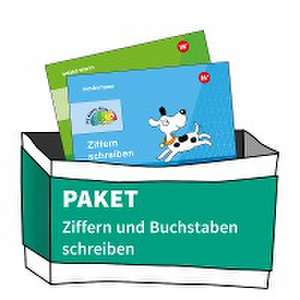 DIE BUNTE REIHE - Deutsch/Mathematik. Paket Buchstaben und Ziffern. 2 Hefte