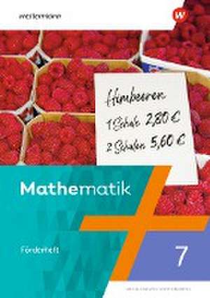 Mathematik 7. Förderheft. Regionale Schulen in Mecklenburg-Vorpommern de Uwe Scheele