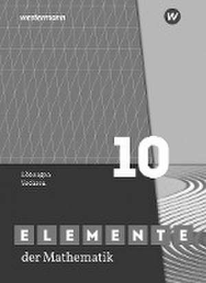 Elemente der Mathematik SI 10. Lösungen. Für Sachsen de Matthias Lösche