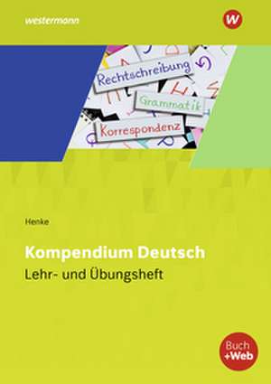 Kompendium Deutsch de Karl Wilhelm Henke