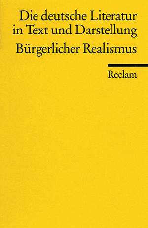 Die deutsche Literatur 11 / Bürgerlicher Realismus de Andreas Huyssen