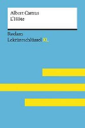 Keßler, Pia: Lektüreschlüssel XL. Albert Camus: L'Hôte de Pia Keßler