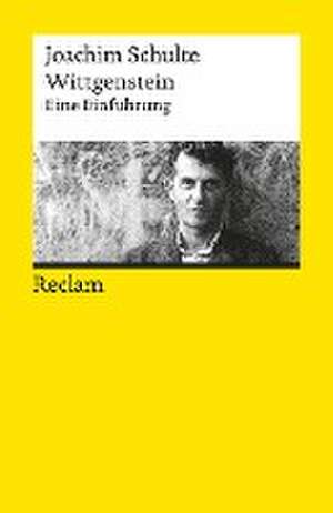 Wittgenstein de Joachim Schulte