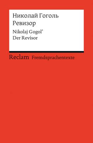 Revizor de Nikolaj Gogol