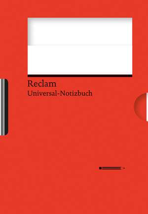 Reclams Universal-Notizbuch (rot)