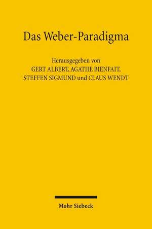 Das Weber-Paradigma de Gert Albert