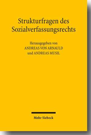 Strukturfragen Des Sozialverfassungsrechts: Judisches Recht Im Rechtswissenschaftlichen Vergleich de Andreas von Arnauld