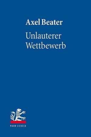 Unlauterer Wettbewerb de Axel Beater