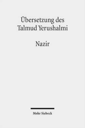 Übersetzung des Talmud Yerushalmi de Hans-Jürgen Becker