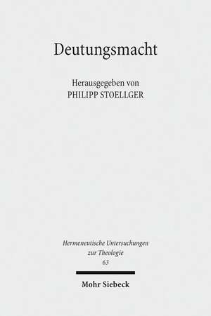 Deutungsmacht de Philipp Stoellger