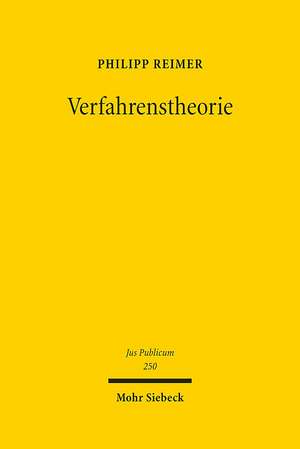 Verfahrenstheorie de Philipp Reimer