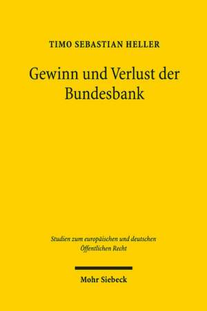 Heller, T: Gewinn und Verlust der Bundesbank de Timo Sebastian Heller