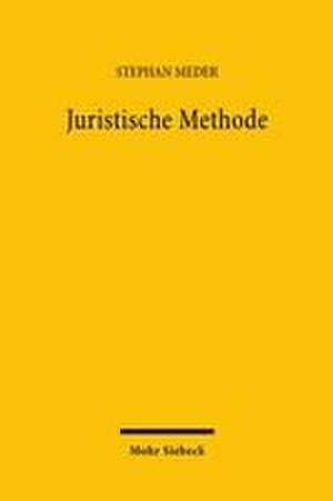 Juristische Methode de Stephan Meder
