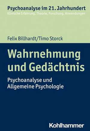 Wahrnehmung und Gedächtnis de Felix Billhardt