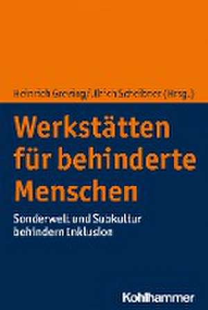 Werkstätten für behinderte Menschen de Heinrich Greving