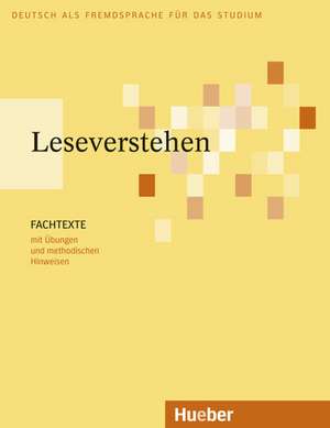 Deutsch als Fremdsprache für das Studium. Leseverstehen de Dietrich Eggers