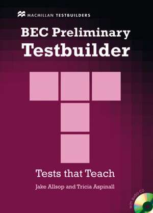 Allsop:BEC Preliminary Testbuilder/m. CD