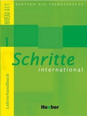 Schritte international 1. Lehrerhandbuch de Petra Klimaszyk